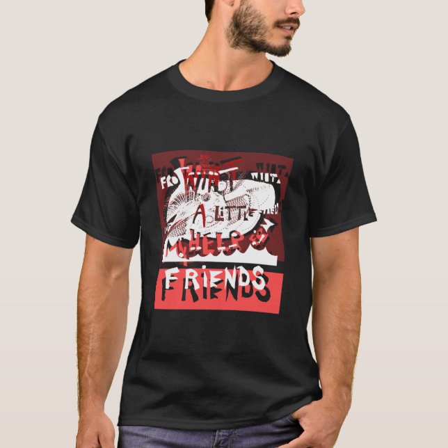 Camiseta ** nós podemos fazê-lo… * com pouca ajuda ** (Frente)