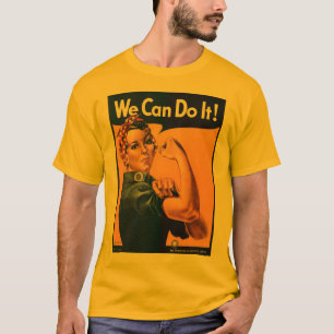 Camiseta Nós podemos fazê-lo T do tempo de guerra