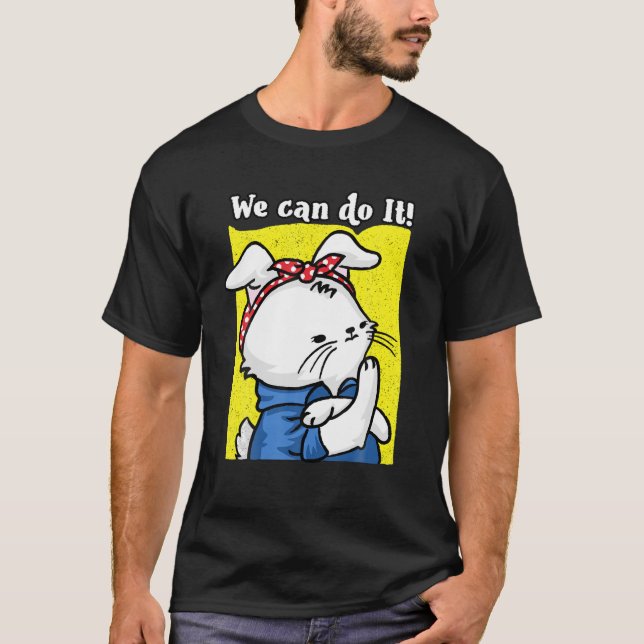Camiseta Nós Podemos Fazer Isso Mulheres Empoderando Citaçõ (Frente)