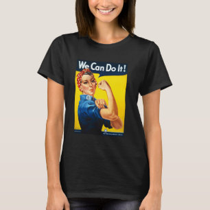 Camiseta Nós Podemos Fazer Isso Poster Rosie, O Poder Da Ra