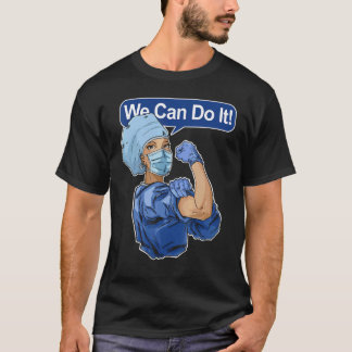 Camiseta Nós Podemos Fazer Isso Rosie A Enfermeira Riveter