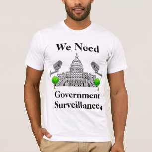 Camiseta Nós precisamos a fiscalização do governo