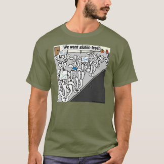 Camiseta Nós queremos sem glúten!