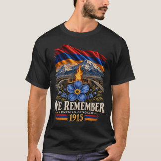 Camiseta Nós Recordamos Genocídio Armênio 1915