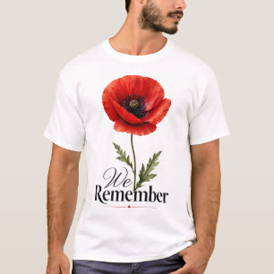 Camiseta Nós Recordamos – Tributo do Dia da Memória da Papo