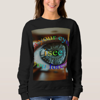 Camiseta Nos seus olhos, eu te amo para sempre