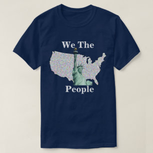Camiseta Nós somos as Pessoas dos Estados Unidos