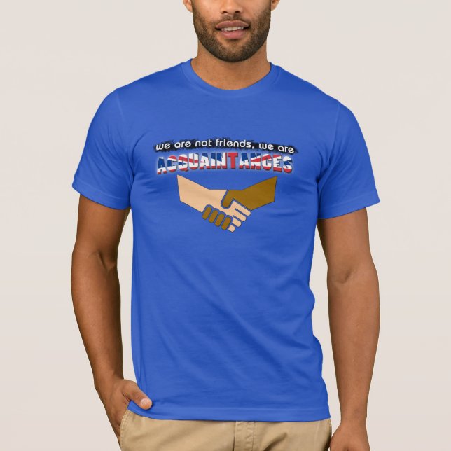 Camiseta Nós somos conhecimentos - Ingleses (Frente)