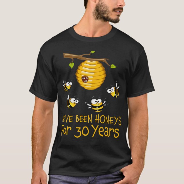 Camiseta Nós somos méis há 30 anos. 30 (Frente)