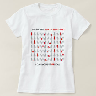 Camiseta Nós somos os #MilhõesFaltando de conscientização s