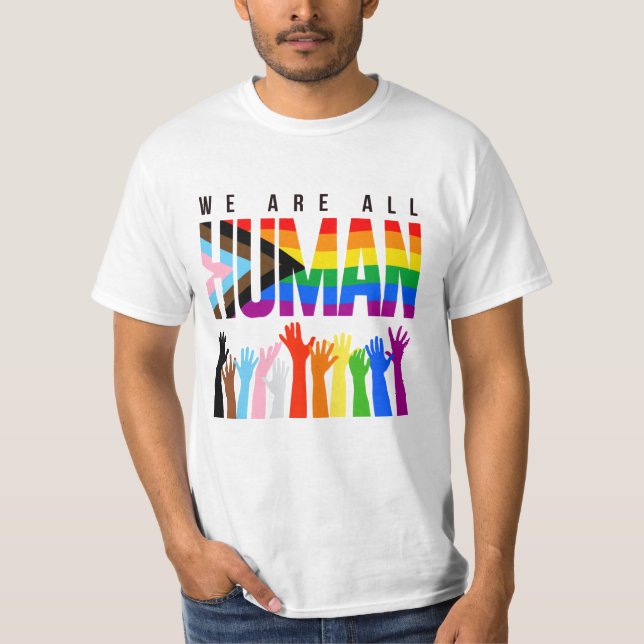 Camiseta Nós somos todos humanos (Frente)