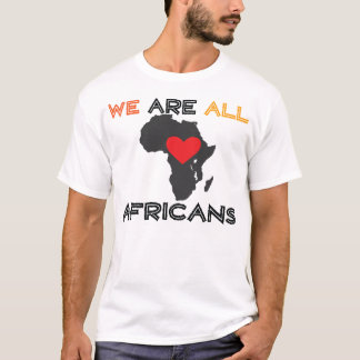 Camiseta Nós somos todos os africanos