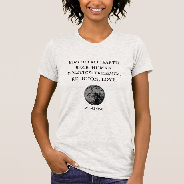 Camiseta Nós somos um (Frente)