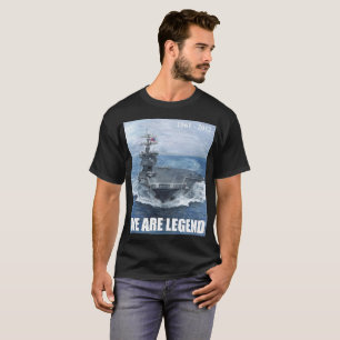 Camiseta Nós somos USS Enterprise da legenda