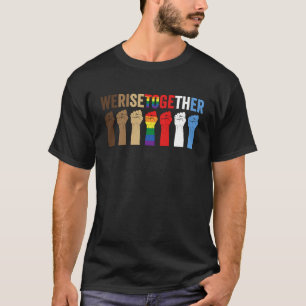 Camiseta Nós Subimos Juntos Igualdade Mês da História Negra