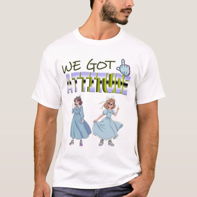 Camiseta Nós Temos Atitude (Frente)
