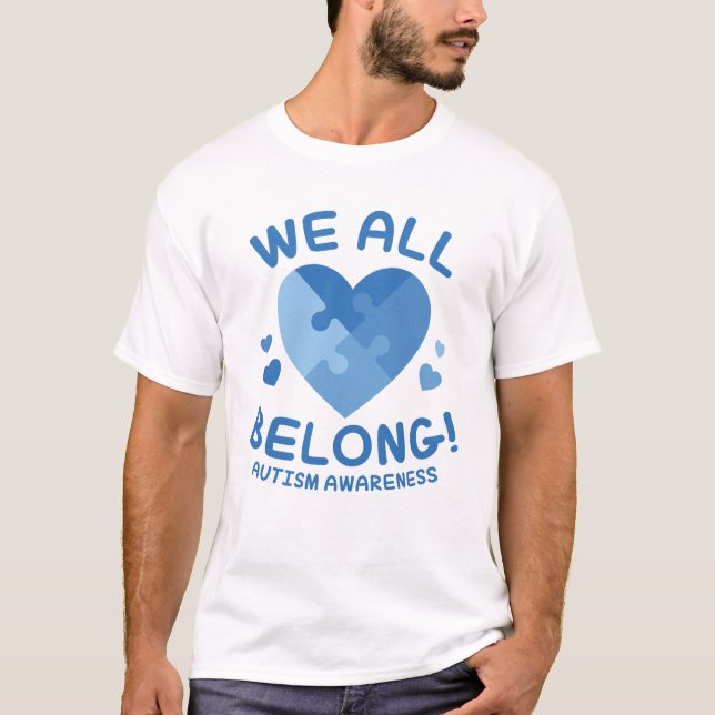 Camiseta Nós Todos Pertencemos (Frente)