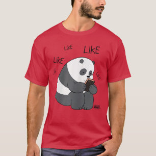 Camiseta Nós Ursos Panda Gosta Gosta Gosta amigo