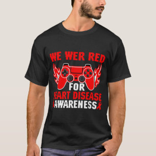 Camiseta Nós Usamos Jogos Vermelhos para Crianças Conscient