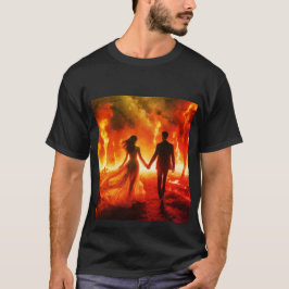 Camiseta Nós Vamos Caminhar Através do Fogo Juntos