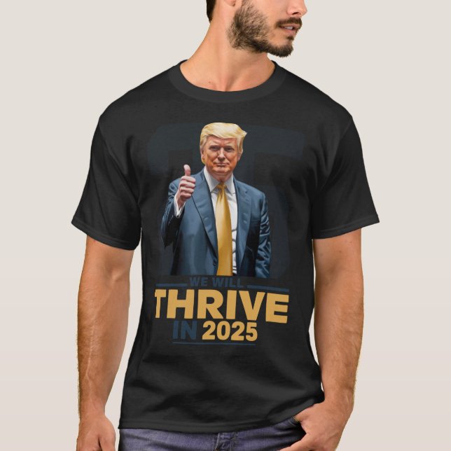 Camiseta Nós Vamos prosperar Em 2025! (Frente)