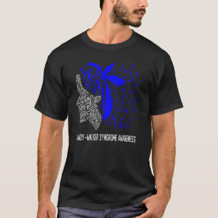 Camiseta Nós Vestimos Azul Para A Consciência Da Síndrome D
