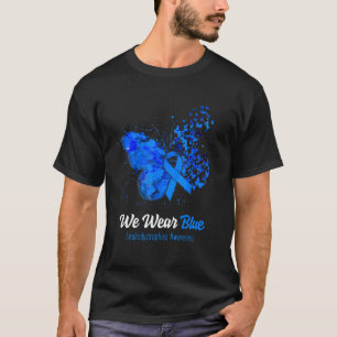 Camiseta Nós Vestimos Borboletas Azuis Leucodistas Consciên