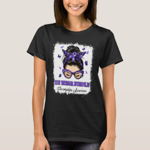 Camiseta Nós Vestimos o Guerreiro Roxo do Freio Fibromialgi