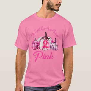 Camiseta Nós Vestimos Pink Breyer Cancer Sensibilização Pum