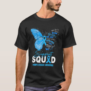 Camiseta Nós Vestimos que a Borboleta Azul suporta a doença