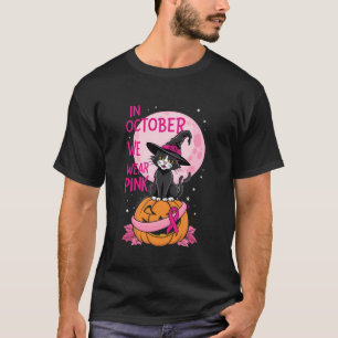 Camiseta Nós Vestimos Rosa Em Outubro, Matéria De Gato De B