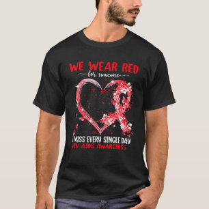 Camiseta Nós Vestimos Rosa Para A Sensibilização Contra HIV