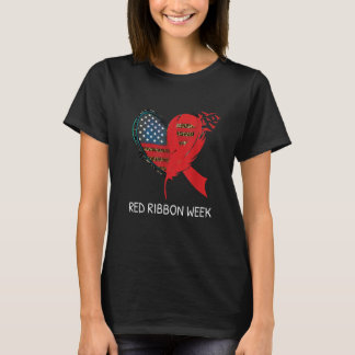 Camiseta Nós Vestimos Vermelho Para Semana Vermelha Sensibi