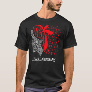 Camiseta Nós Vestimos Vermelho Por Sensibilização Por Traço