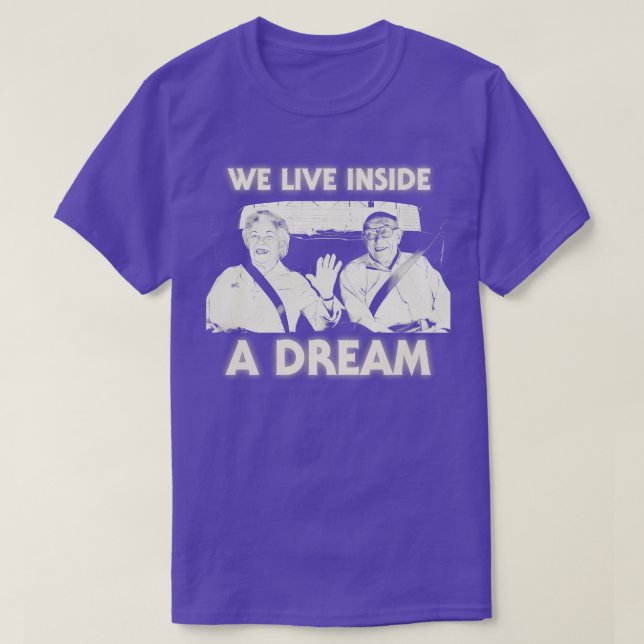 Camiseta Nós Vivemos o Sonho de Dentro (Frente do Design)