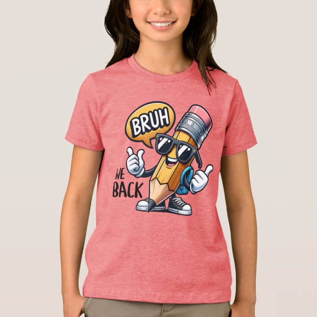 Camiseta Nós Voltamos, De Volta à Escola Professor  (Frente)