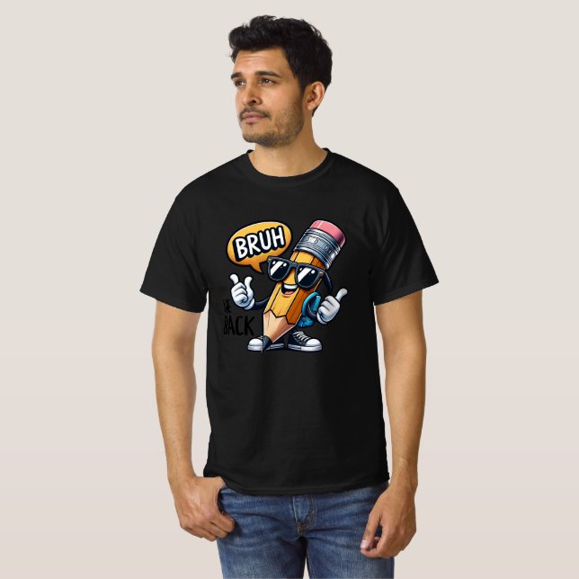 Camiseta Nós Voltamos, De Volta à Escola Professor  (Frente Completa)