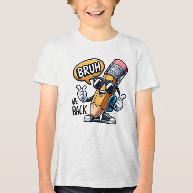 Camiseta Nós Voltamos, De Volta à Escola Professor  (Frente)