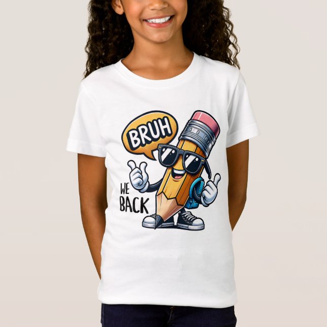 Camiseta Nós Voltamos, De Volta à Escola Professor  (Frente)