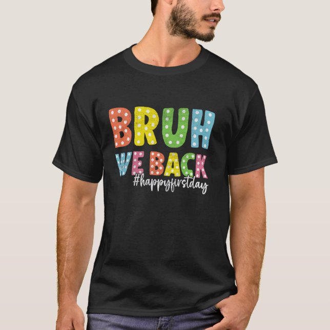 Camiseta Nós Voltamos Professores Retro Volta às Aulas Meni (Frente)