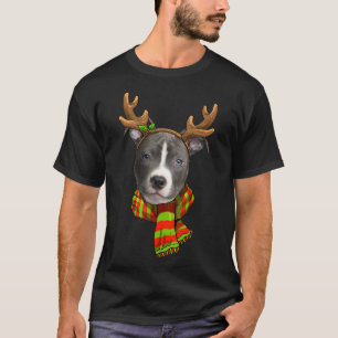 Camiseta Nose Azul Arena de Natal Pitbull Pet Cão-de-Prata