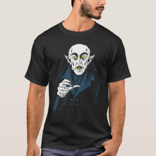 Camiseta Nosferatu Halloween Vampiro Clássico Terror Dracul
