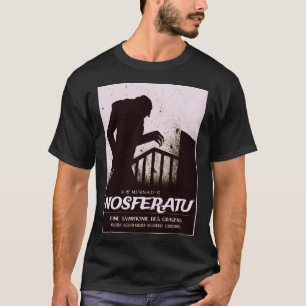 Camiseta Nosferatu Poster clássico
