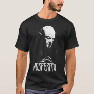 Camiseta Nosferatu Vampiro Drácula Clássica Horror Flick