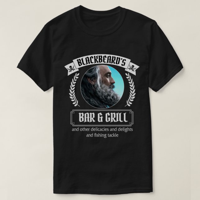 Camiseta Nossa Bandeira Significa Bar E Grelha Da Barba Neg (Frente do Design)