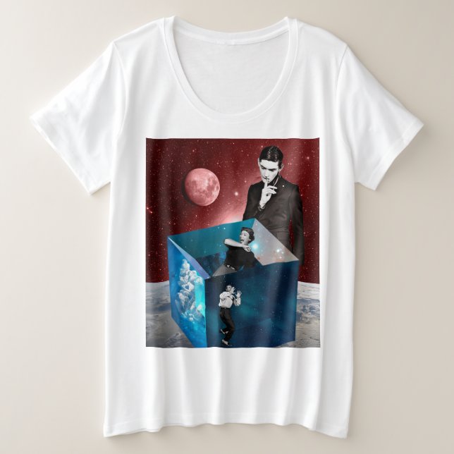 Camiseta Nossa caixa de medos (Frente do Design)