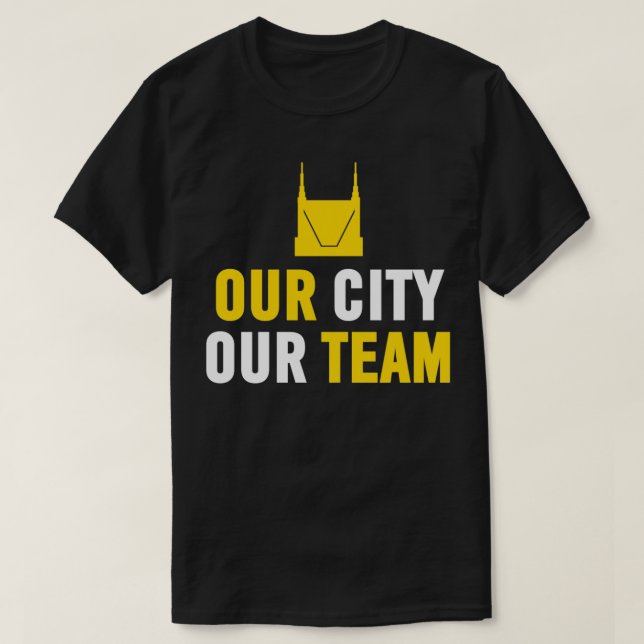 Camiseta Nossa Cidade Nossa Equipe SC Ventilador Espirita N (Frente do Design)