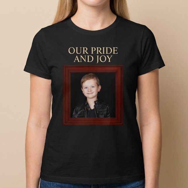Camiseta Nossa Criança Querida Foto Personalizada (Criador carregado)