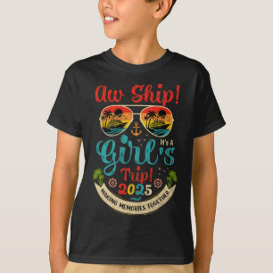 Camiseta Nossa! É uma Viagem de Meninas 2025 Amigas Férias