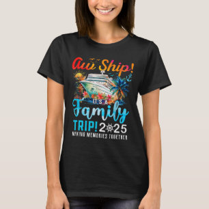 Camiseta Nossa, é uma viagem em família 2025 Roupas combina